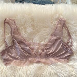 Victoria's Secret Pink Satin Bralette